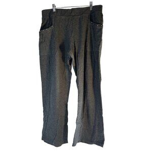 Thrill 94 Womens Leggins Gray Size 2X